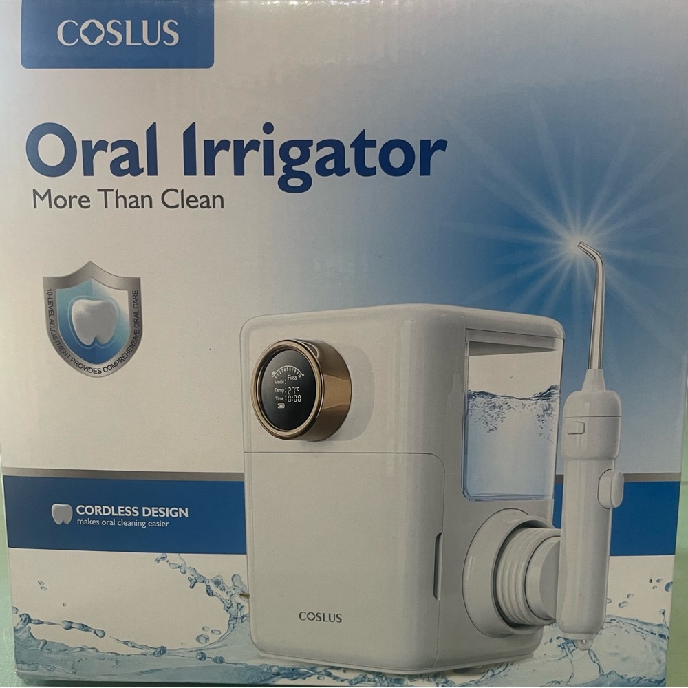 Oral Aerator Water Floss, Brand Coslus.